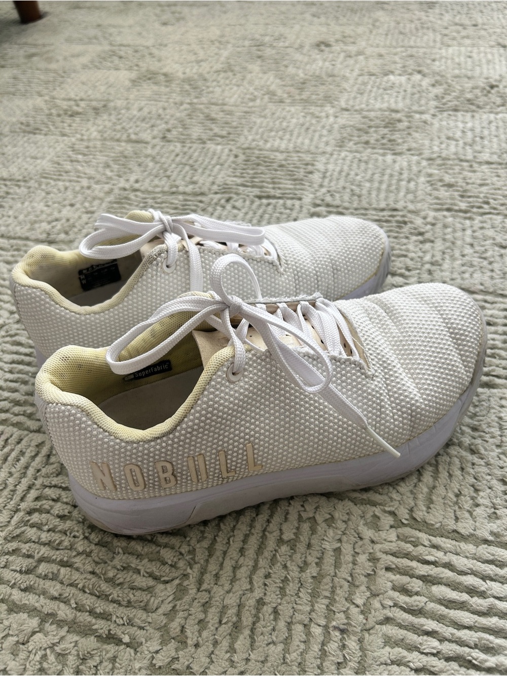 NOBULL Women’s White Outwork Edge in US 7.5